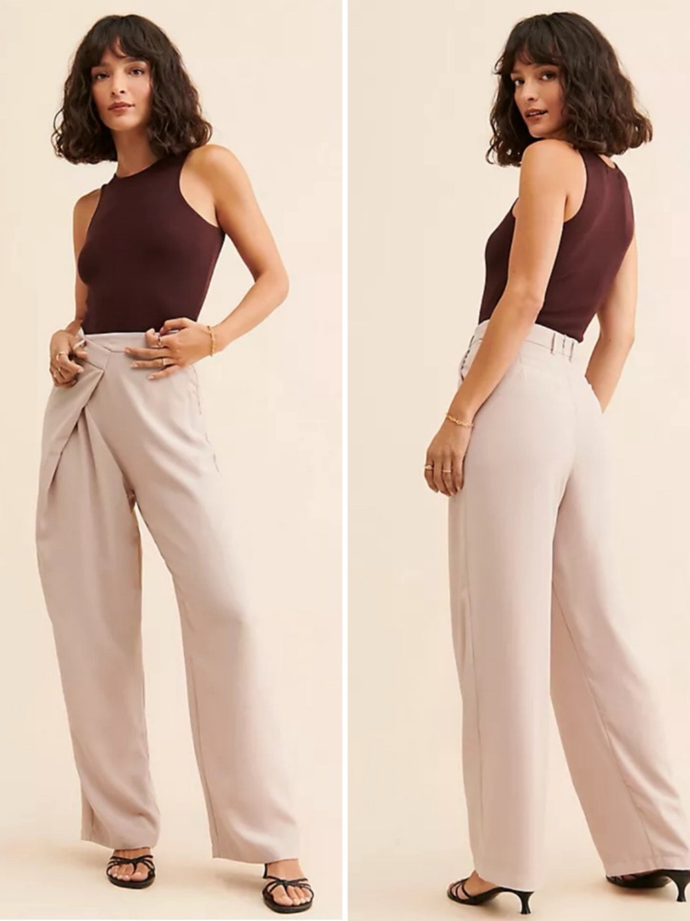 Bayse Colbie Crossover Pant in Neutral Size 8